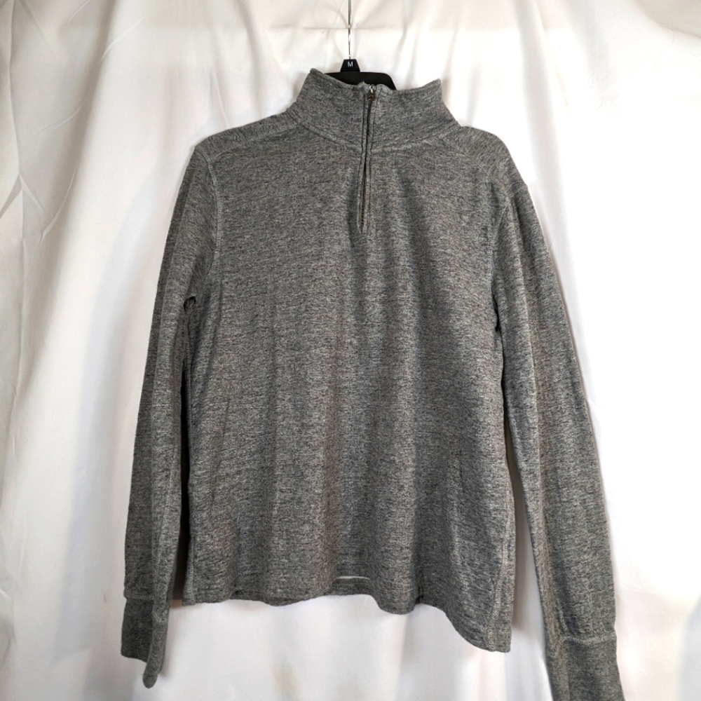 J Crew Knit goods quarter zip sweatshirt